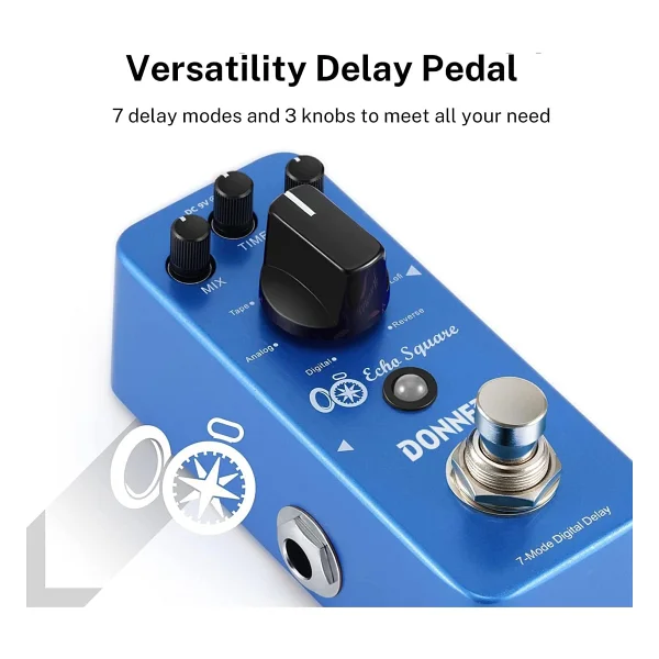 Donner Ec1006 Dijital Multi Delay Pedalı - Görsel 4
