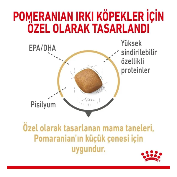 Royal Canin Pomeranian 1.5 kg Yetişkin Köpek Maması - Görsel 7