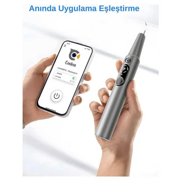 NPO M1 5MP Kameralı UV'li 5 Modlu Ultrasonic Tartar Plak PET Diş Temizleme Cihazı - Görsel 4