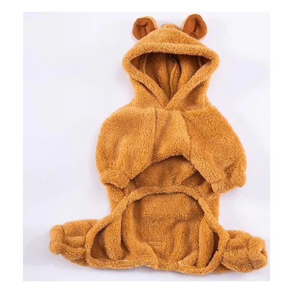 Pawstar Latte Koala Peluş Küçük Irk Köpek Tulumu - L - Görsel 5