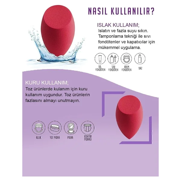 MUJGAN Armut Sünger Seti 4'lü - Görsel 7