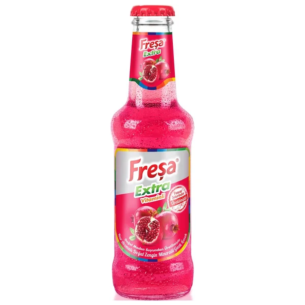 Freşa Extra Nar Aromalı Maden Suyu 24x200 Ml - Görsel 3