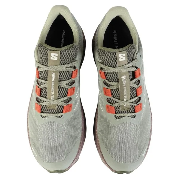 Salomon Aero Blaze 3 Grvl Gtx Gore-Tex Patika Koşu Ayakkabısı Unisex Spor Ayakkabı Yeşil, 42 - Görsel 2