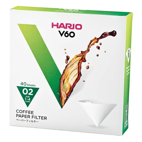 Hario V60 02 Dripper 40'lı Kağıt Filtresi - Görsel 4