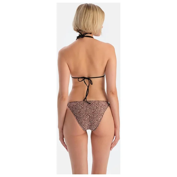 Dagi Leopar baskılı Slip 24SW81002ST Kadın Bikini Altı, Kahverengi, 36 - Görsel 2