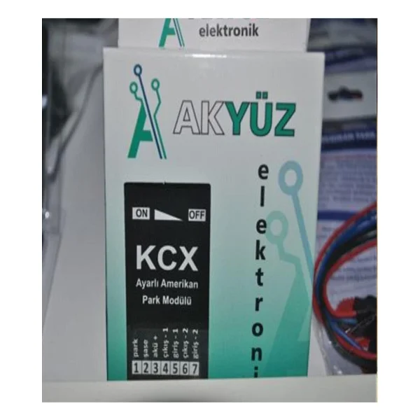 Ayarlı Amerikan Park Modülü 2 Çıkışlı Kcx - Görsel 3