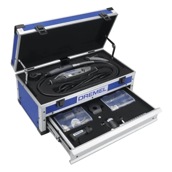 Dremel F0134250jk 4250-6 128 Aksesuarlı 175 W Gravür Taşlama El Motoru - Görsel 4