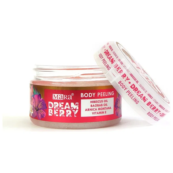 MARA KOZMETİK Dreamberry Değerli Yağlar İçeren Çilek Vücut Peeling 300gr - Görsel 6