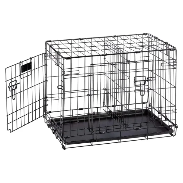 Ferplast Dog-Inn 60 Metal Köpek Kafesi Siyah 64.1x44.7x49.2h Cm - Görsel 4