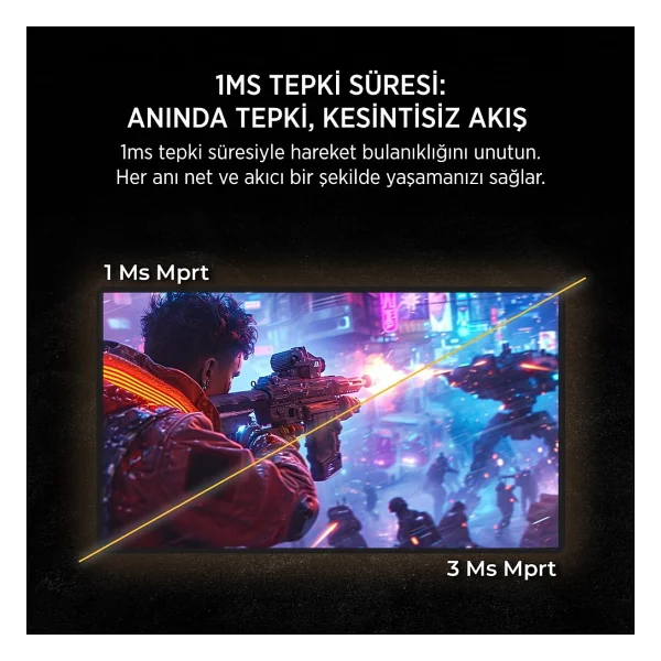 James Donkey Rion R10 24" 1 Ms Full HD Curved 144 Hz Oyuncu Monitörü - Görsel 4