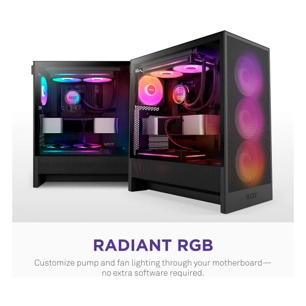 NZXT Kraken Core 240 RGB RL-KR24C-B1 İşlemci Sıvı Soğutucu - Görsel 8