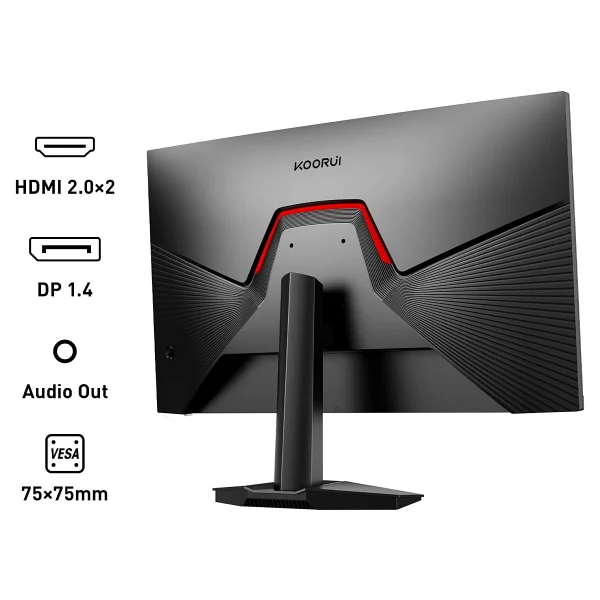 Koorui G2421V 23.8" 1 ms 2K IPS 180 Hz Oyuncu Monitörü - Görsel 2
