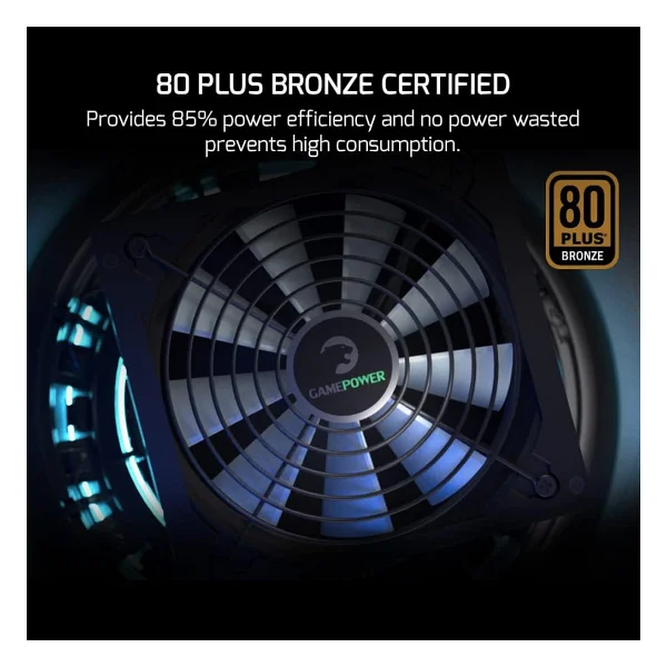 Gamepower GP-650 650 W Power Supply - Görsel 3