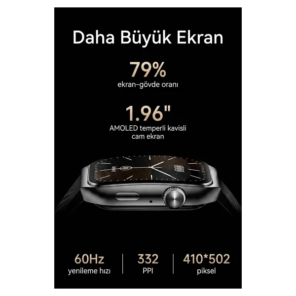 Temiz QCY Watch GS2 Akıllı Saat - Görsel 3