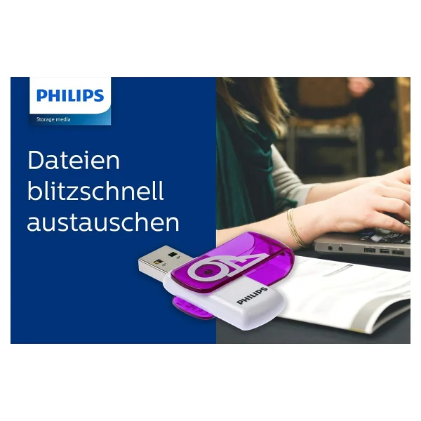 Philips FM64FD05B/00 64 GB USB 2.0 Flash Bellek - Görsel 6