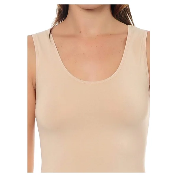Kom Singlet Kalın Askılı Atlet - Görsel 8