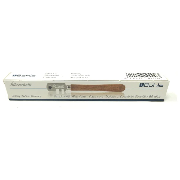 Bohle Silberschnitt Ahşap Saplı Cam Kesme Elması - Görsel 4