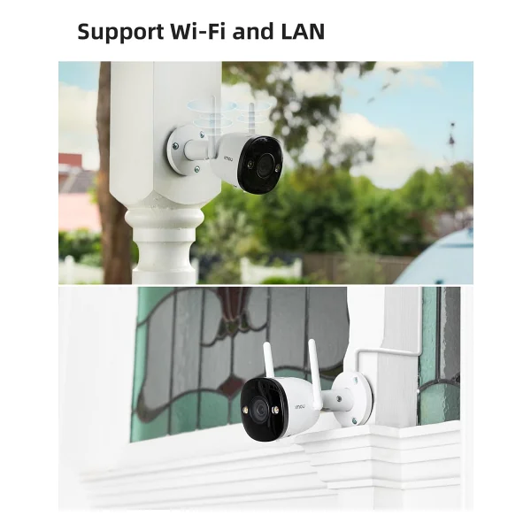 Imou 2E IPC-K3DP-3H0WF Bullet 3 MP 3.6mm Gece Görüşlü IP Wi-Fi Güvenlik Kamerası - Görsel 10