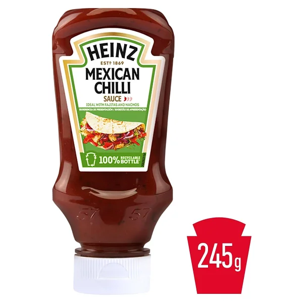 Heinz Hot Chili Sos 245 gr - Görsel 2
