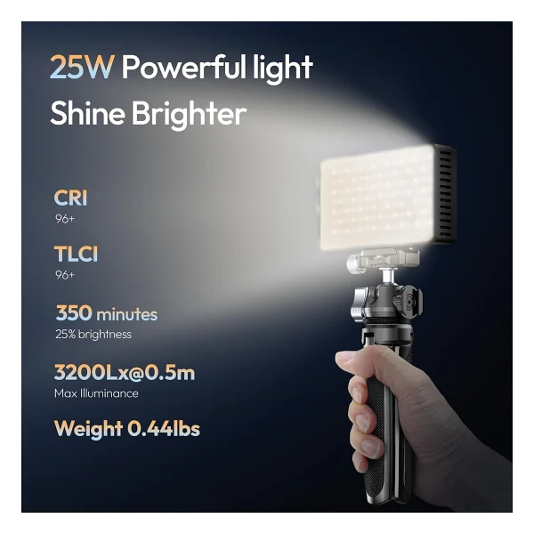 Ulanzi PL25 Bi-Color 25 W Video Led Işık - Görsel 5