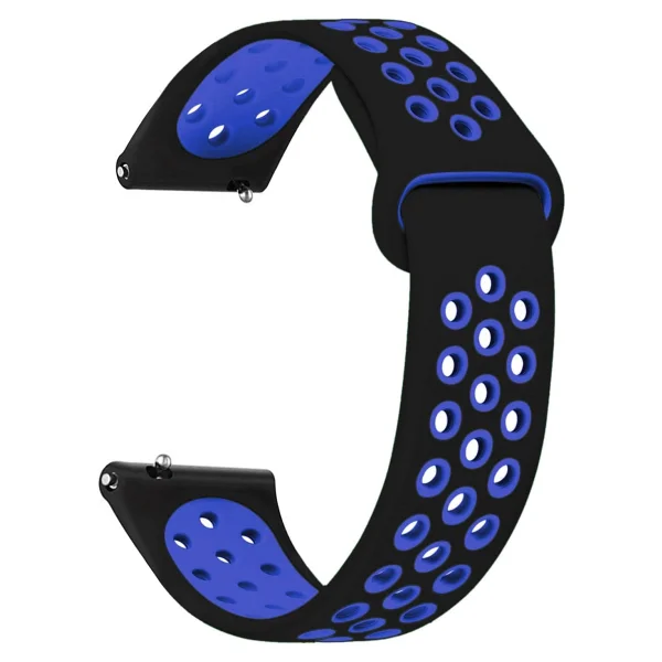 Microsonic Amazfit Gts 2 Mini 40mm Kırmızı-Siyah Rainbow Spor Kordon - Görsel 10