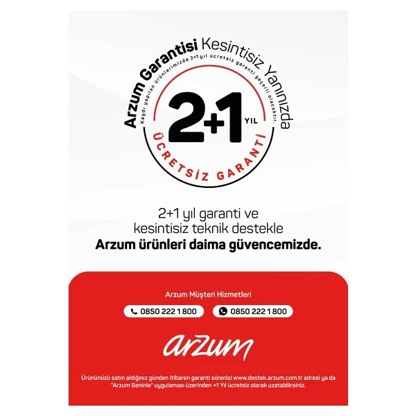 Arzum Ar4087 Gırgır 2'si 1 Arada Dikey Elektrikli Süpürge - Görsel 8