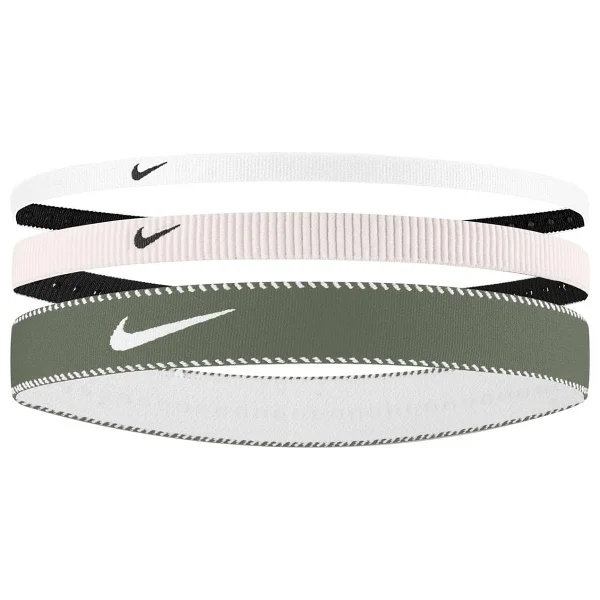 Nike Erkek Flex Classic Mix Kafa Bandı, Siyah/Beyaz/Siyah, Tek Beden - Görsel 3