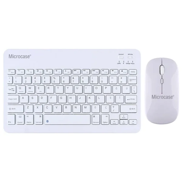 Microcase AL3476 Pembe TKL Kablosuz Klavye Mouse Seti - Görsel 6
