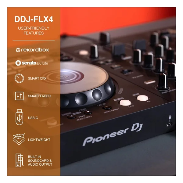 Pioneer Dj Ddj-Flx4 Dj Controller - Görsel 5
