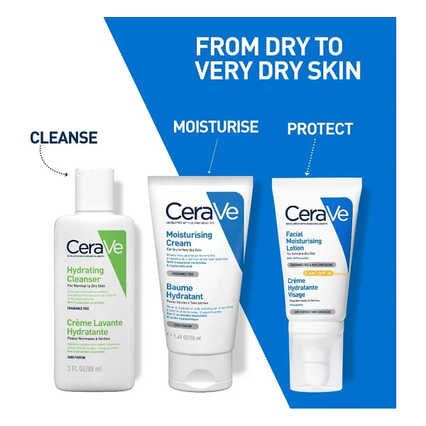 Cerave Moisturising Cream 50 ml Nemlendirici Krem - Görsel 6