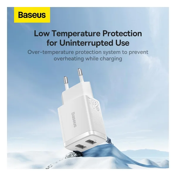 Baseus Compact 10.5 W Hızlı Şarj Adaptörü - Görsel 9
