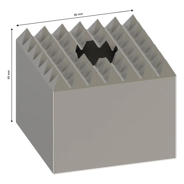 Bosch Dişli Pleyt 60x60 mm 7x7 Diş - Görsel 3