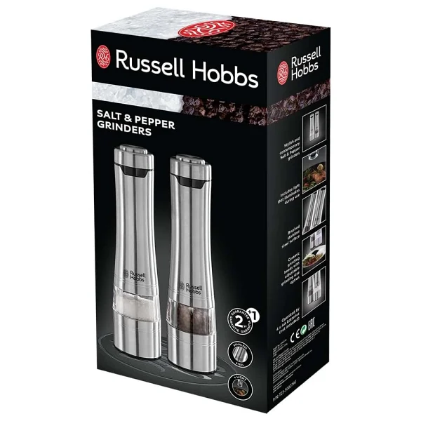 Russell Hobbs 23460-56 Classics Otomatik Tuz Karabiber Değirmeni Seti - Görsel 8