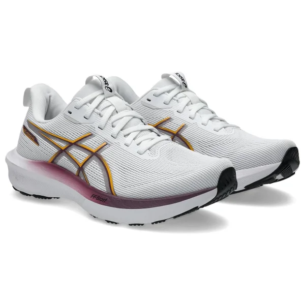 Asics Gt-1000 14 1012b859-101 Beyaz-Bordo Kadın Koşu Ayakkabısı - Görsel 8