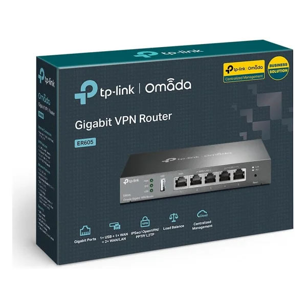 Tp-Link Omada Er605 Tl-R605 Router - Görsel 10