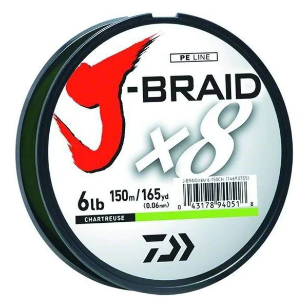 Daiwa J-BRAIDX8 JB8U30 - 3000DG 8 lbs test, koyu yeşil Bulk - Görsel 4