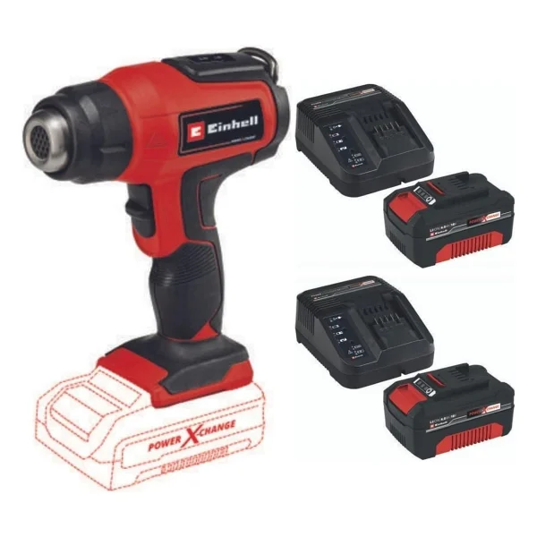 Einhell Te-Ha 18 Li Çift Akülü 4 Ah Sıcak Hava Tabancası - Görsel 3