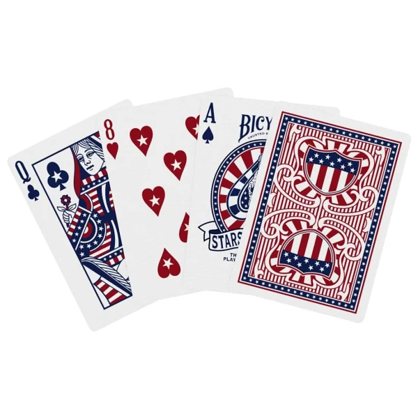 Bicycle Stars and Stripes İskambil Kağıdı - Görsel 7