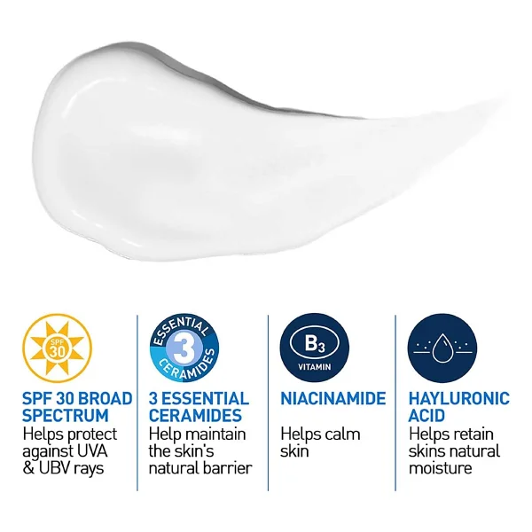 Cerave Spf 30 52 Ml Nemlendirici Krem - Görsel 3