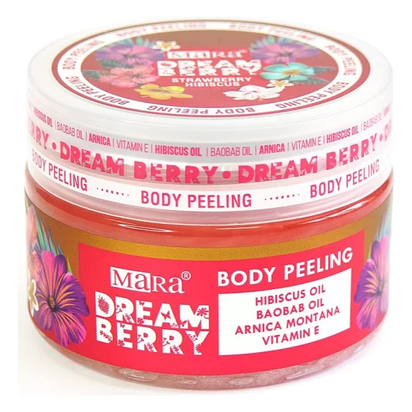 MARA KOZMETİK Dreamberry Değerli Yağlar İçeren Çilek Vücut Peeling 300gr - Görsel 5