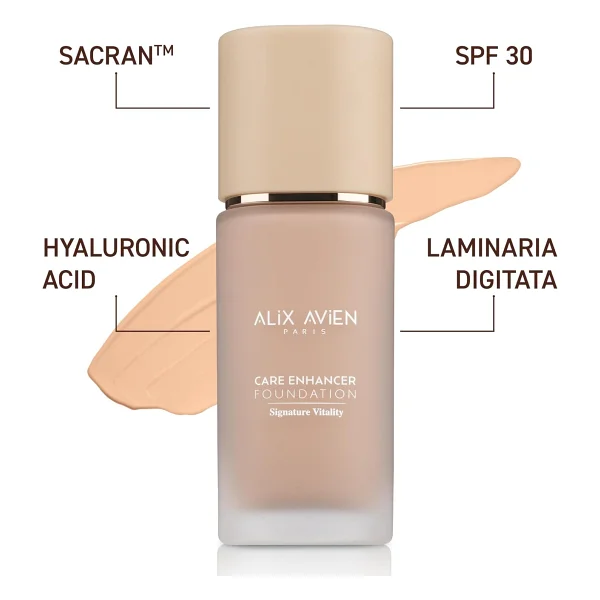 Alix Avien Care Enhancer Kırışıklık Karşıtı Spf 30 806 Pale Apricot 30 Ml Likit Fondöten - Görsel 2