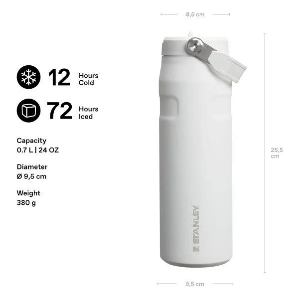 Stanley The Iceflow Flip Straw 2.0 0.70 Lt Pipetli Termos Bardak - Görsel 2