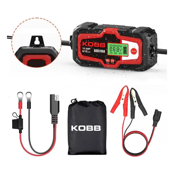 Kobb Kbs10a 6-12 V 200 A Dijital Akü Şarj Cihazı - Görsel 4