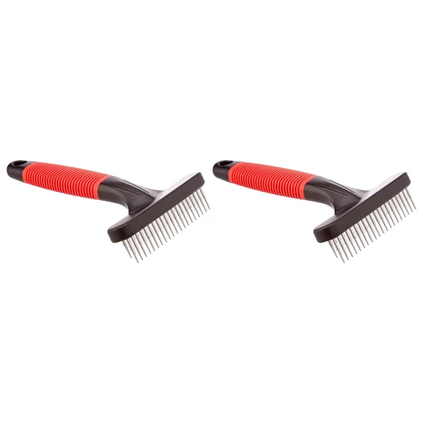 Ferplast Gro 5874 Kıtık Açıcı Çift Sıra Tırmık Tarak - Görsel 4