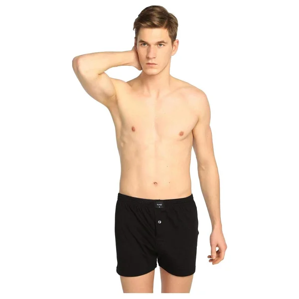 Tutku 0117 6'lı Penye Düz Erkek Boxer - Görsel 4