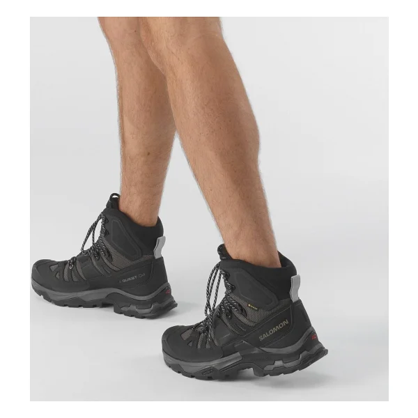 Salomon Quest 4 Gore-Tex L41292600 Su Geçirmez Siyah Erkek Outdoor Bot - Görsel 2