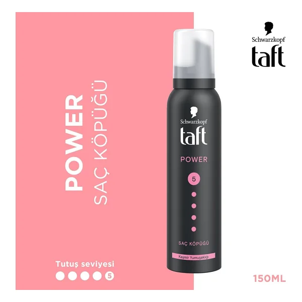Taft Power Cashmere No:5 150 Ml Saç Köpüğü - Görsel 2