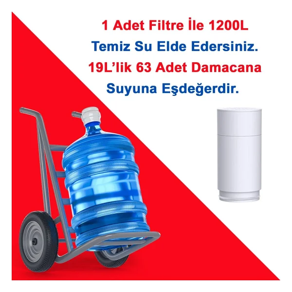 Greentech Water Uf Membran Filtreli Musluk Ucu Arıtıcı - Görsel 2