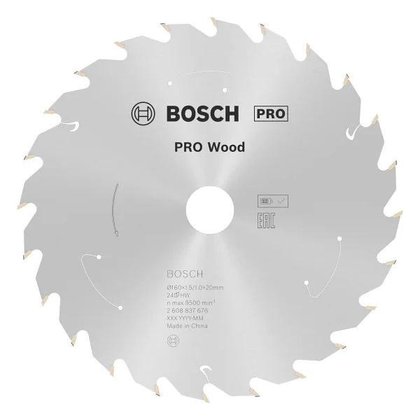 Bosch Standard For Wood 165x20-36 Daire Testere Bıçağı - 2608837686 - Görsel 9