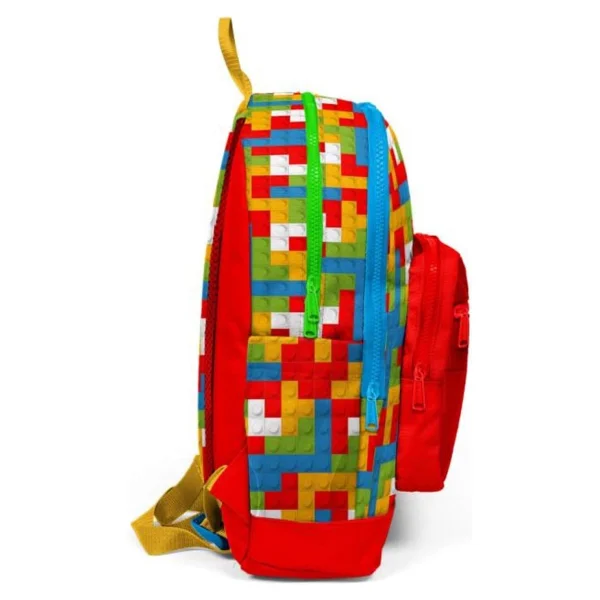 Coral High 23775 Blok Desenli Okul Sırt Çantası - Görsel 6